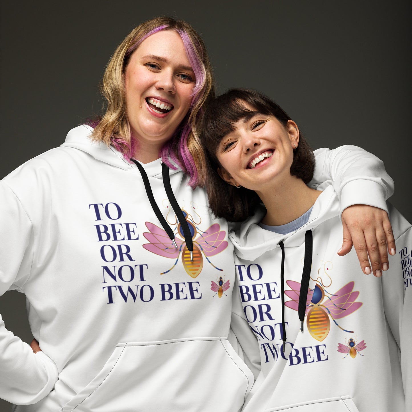 Unisex Hoodie Kukloso To Bee Or Not Two Bee - Free Shipping