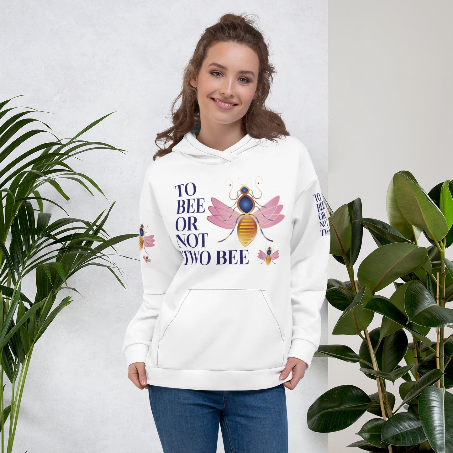 Unisex Hoodie Kukloso To Bee Or Not Two Bee - Free Shipping