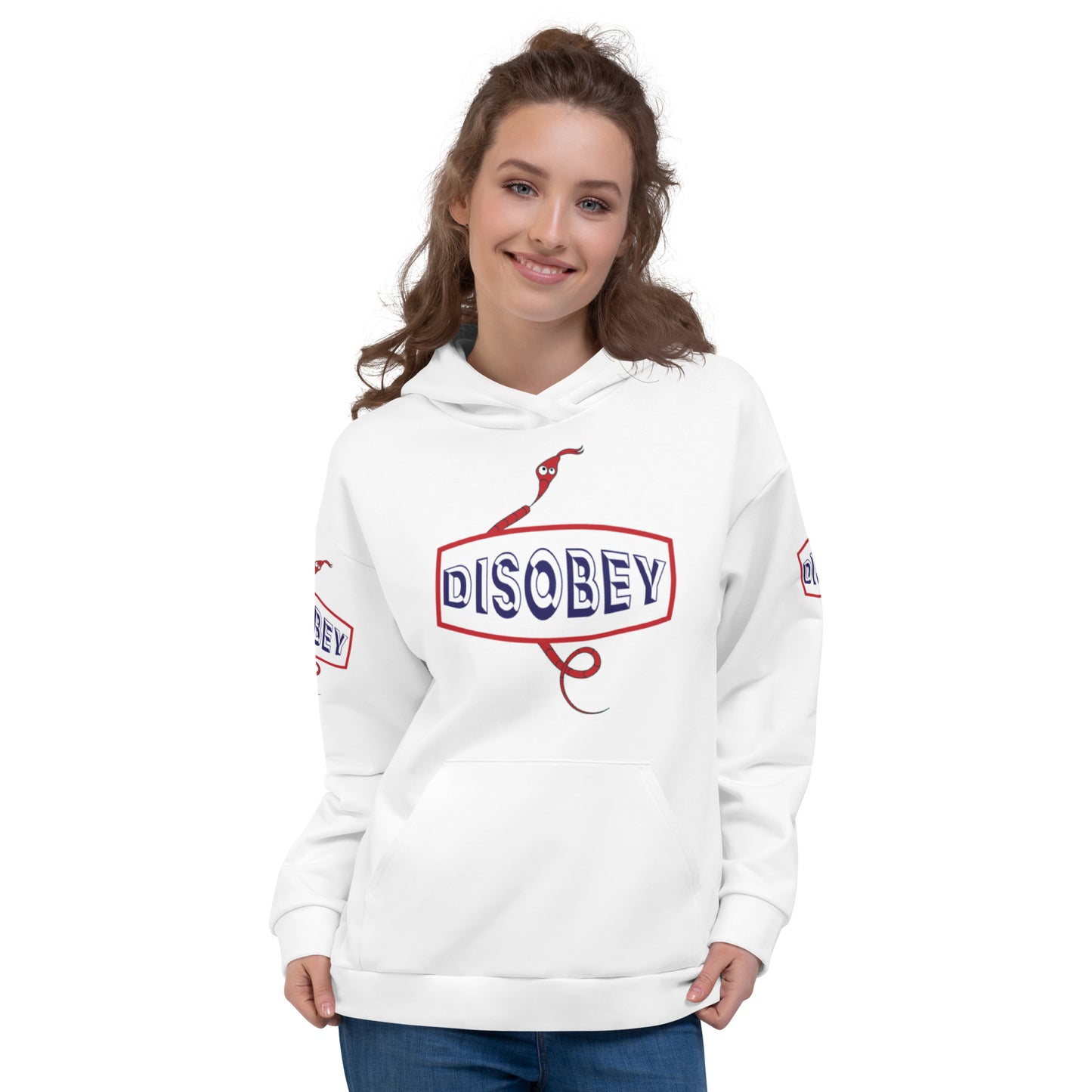 Unisex Hoodie Kukloso Disobey - Free Shipping