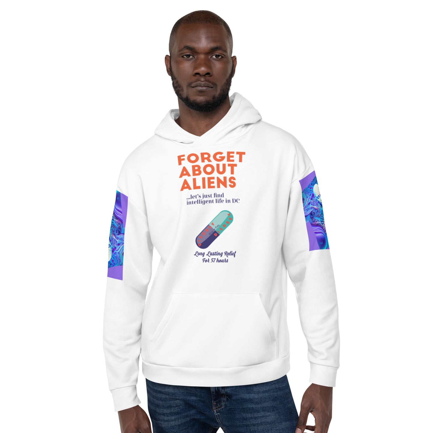 Unisex Hoodie Kukloso Intelligent Life in DC...? - Free Shipping
