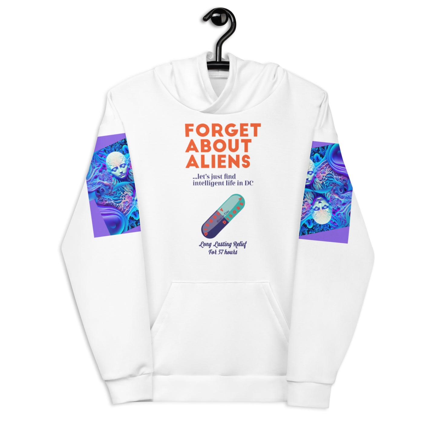Unisex Hoodie Kukloso Intelligent Life in DC...? - Free Shipping