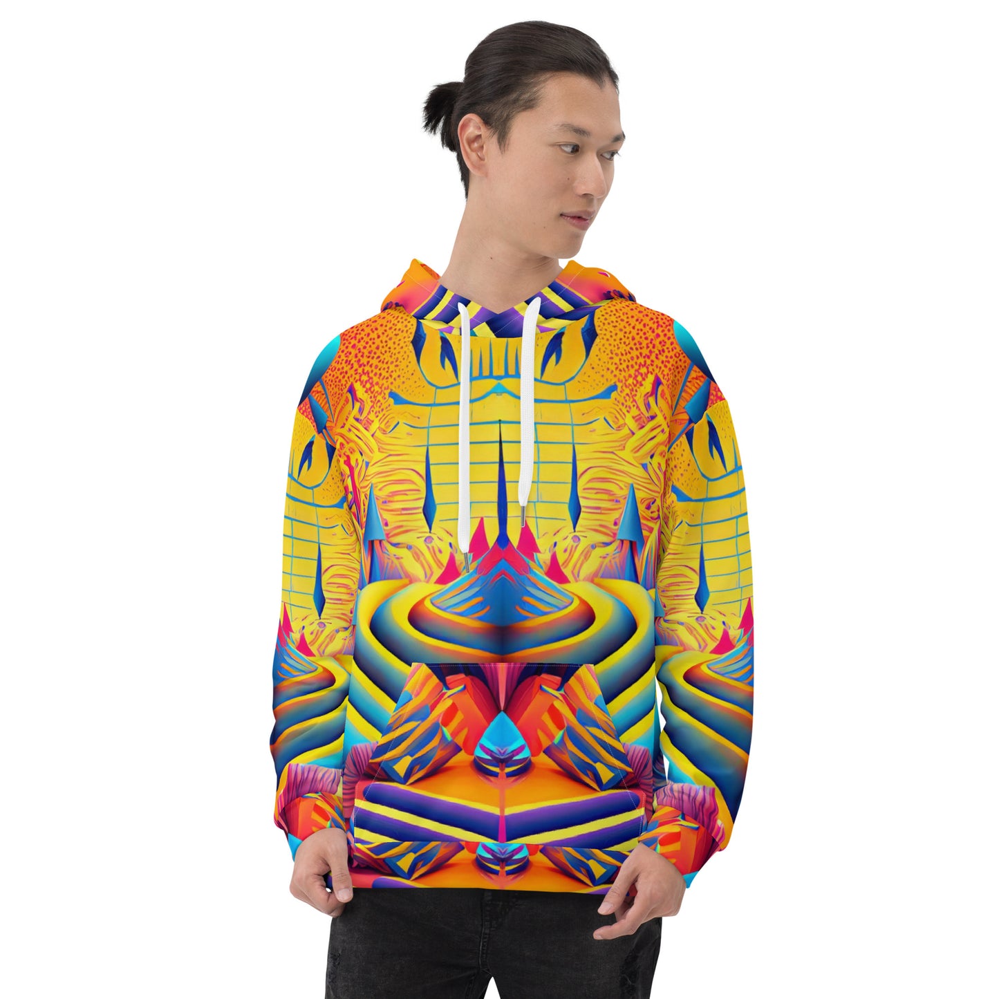 Unisex Hoodie Kukloso Cubist Dream No 37 - Free Shipping