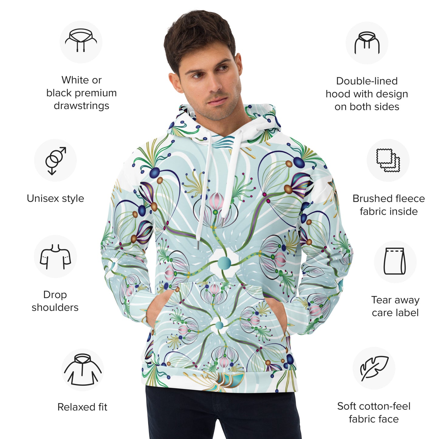 Unisex Hoodie Kukloso Kuklos No 4402 - Free Shipping