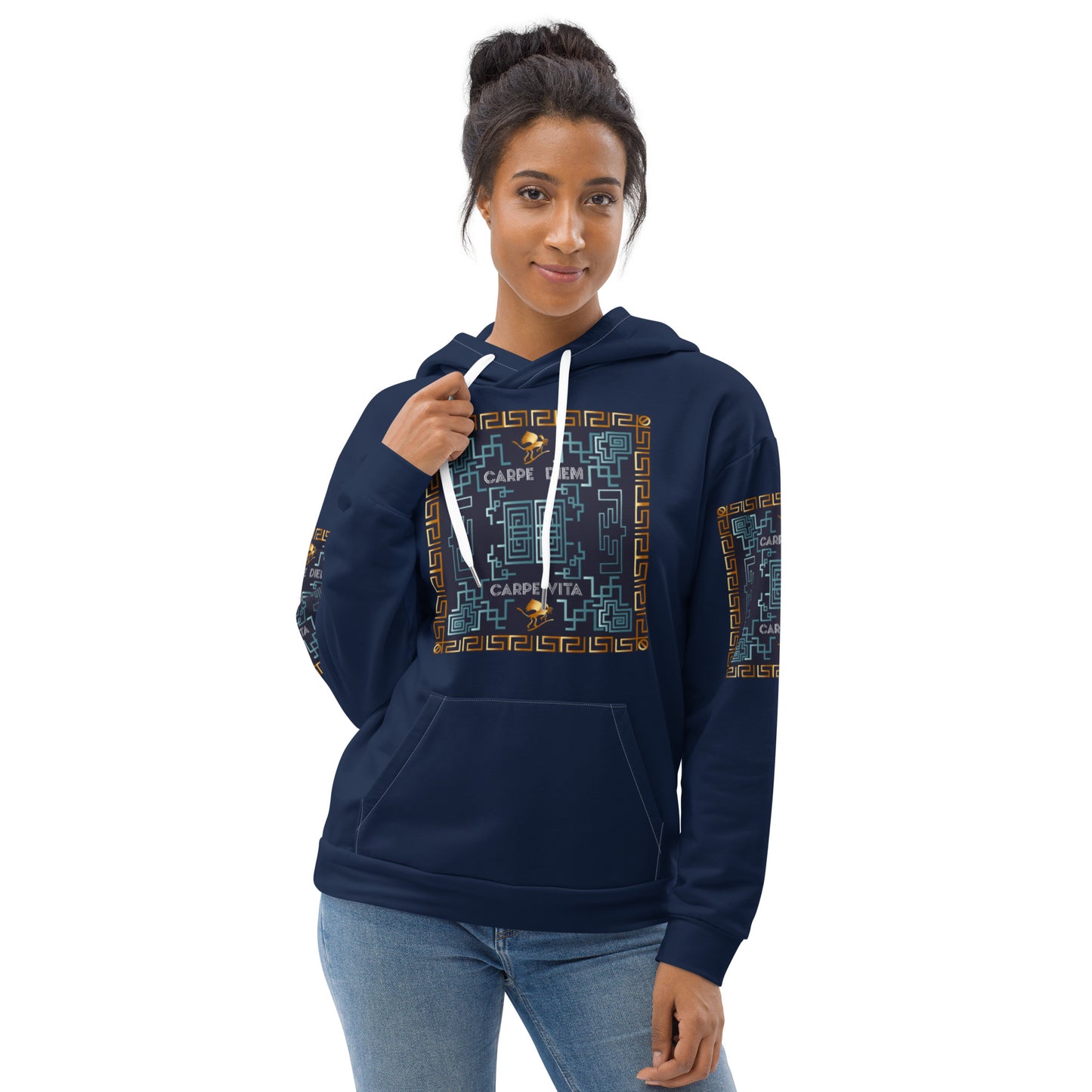 Unisex Hoodie Kukloso Kuklos No 4383 Carpe Diem - Free Shipping