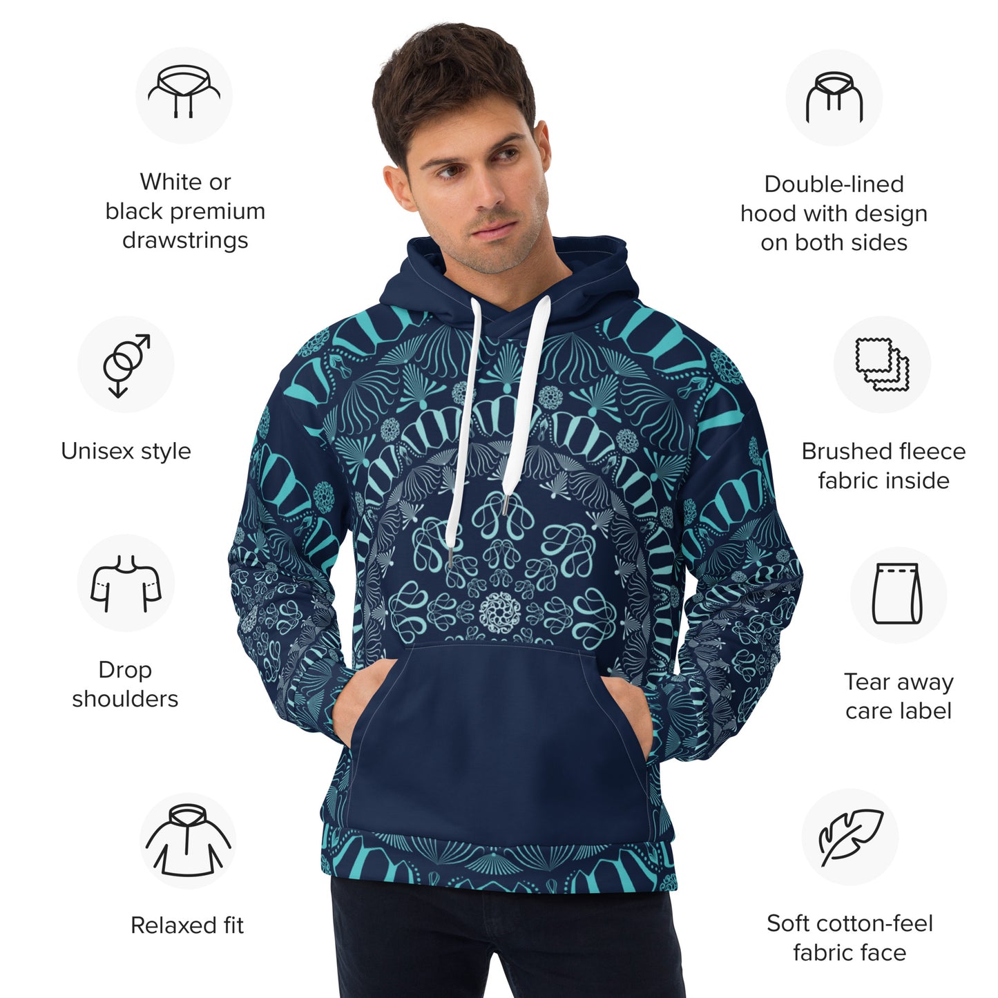 Unisex Hoodie Kukloso Kuklos No 4325 - Free Shipping