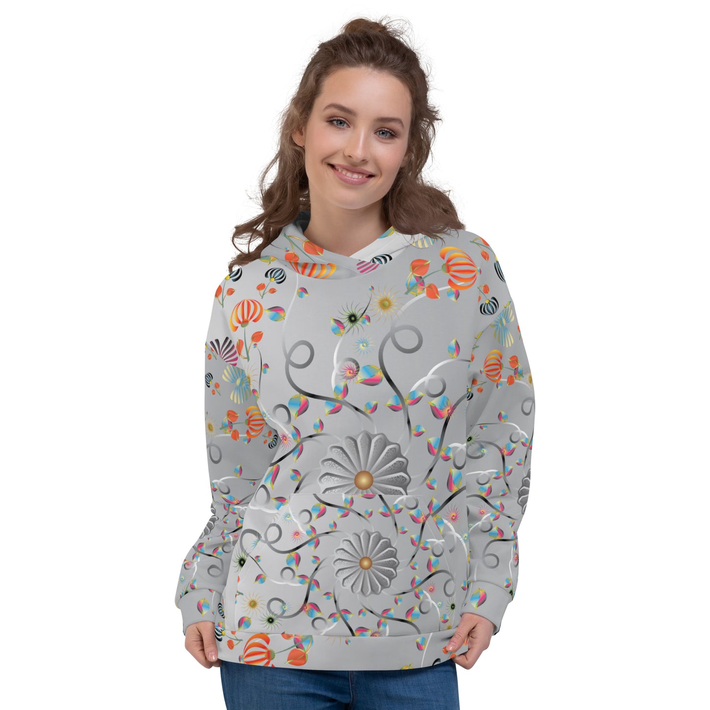 Unisex Hoodie Kukloso Mandala No 140 - Free Shipping