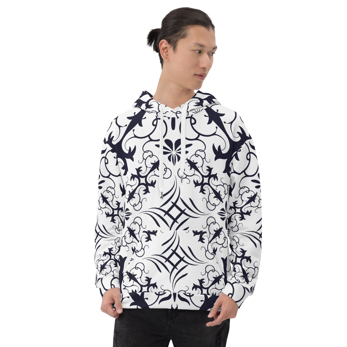 Unisex Hoodie Kukloso MD No 45 Navy - Free Shipping
