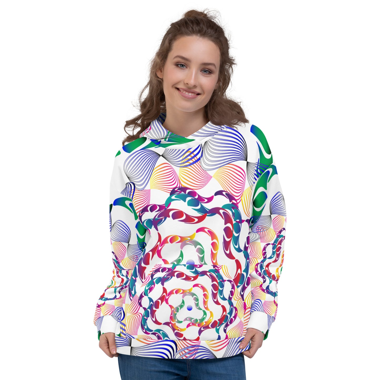 Unisex Hoodie Kukloso Untitled No 1702 - Free Shipping - Free Shipping