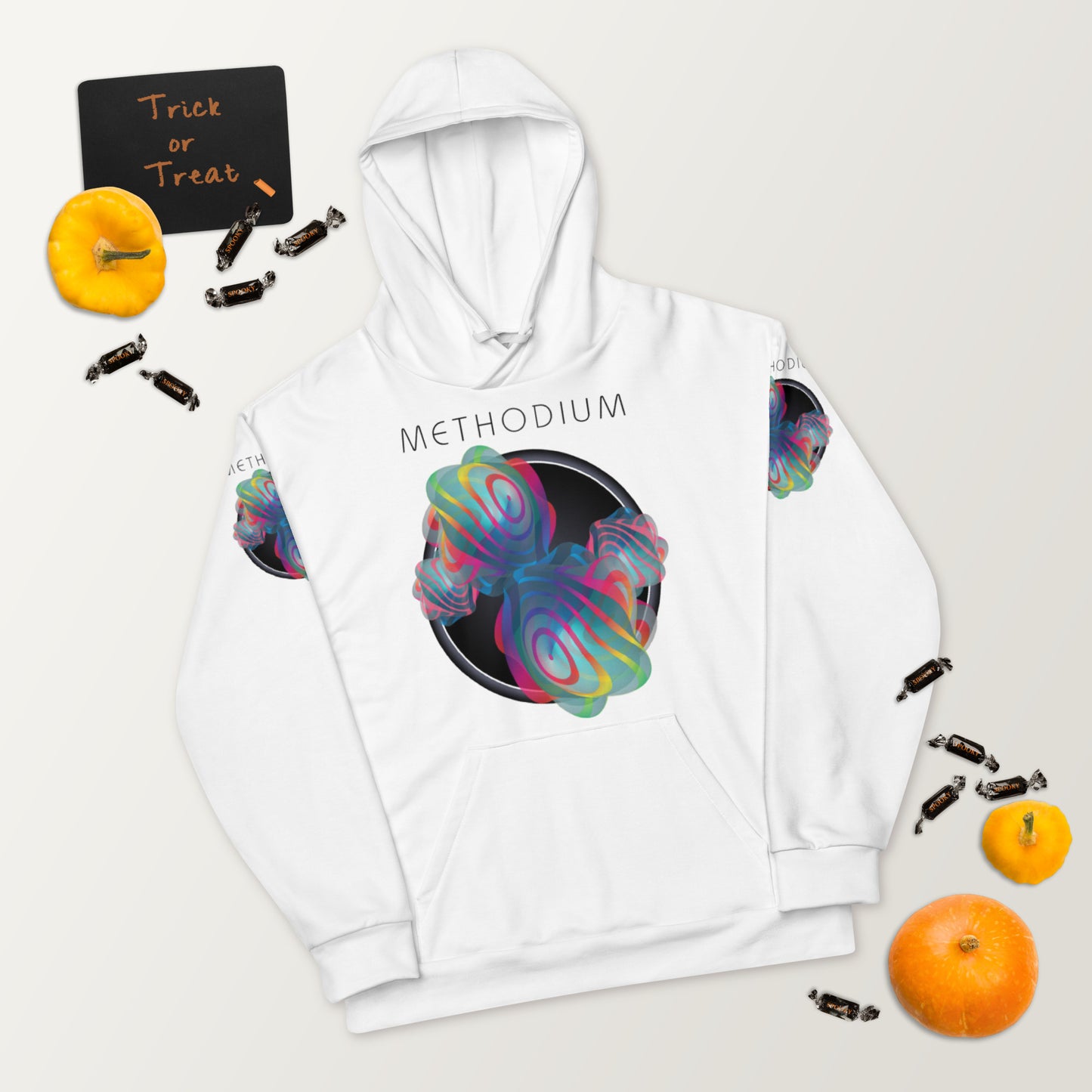 Unisex Hoodie Kukloso Circulosity No 3145 Methodium - Free Shipping