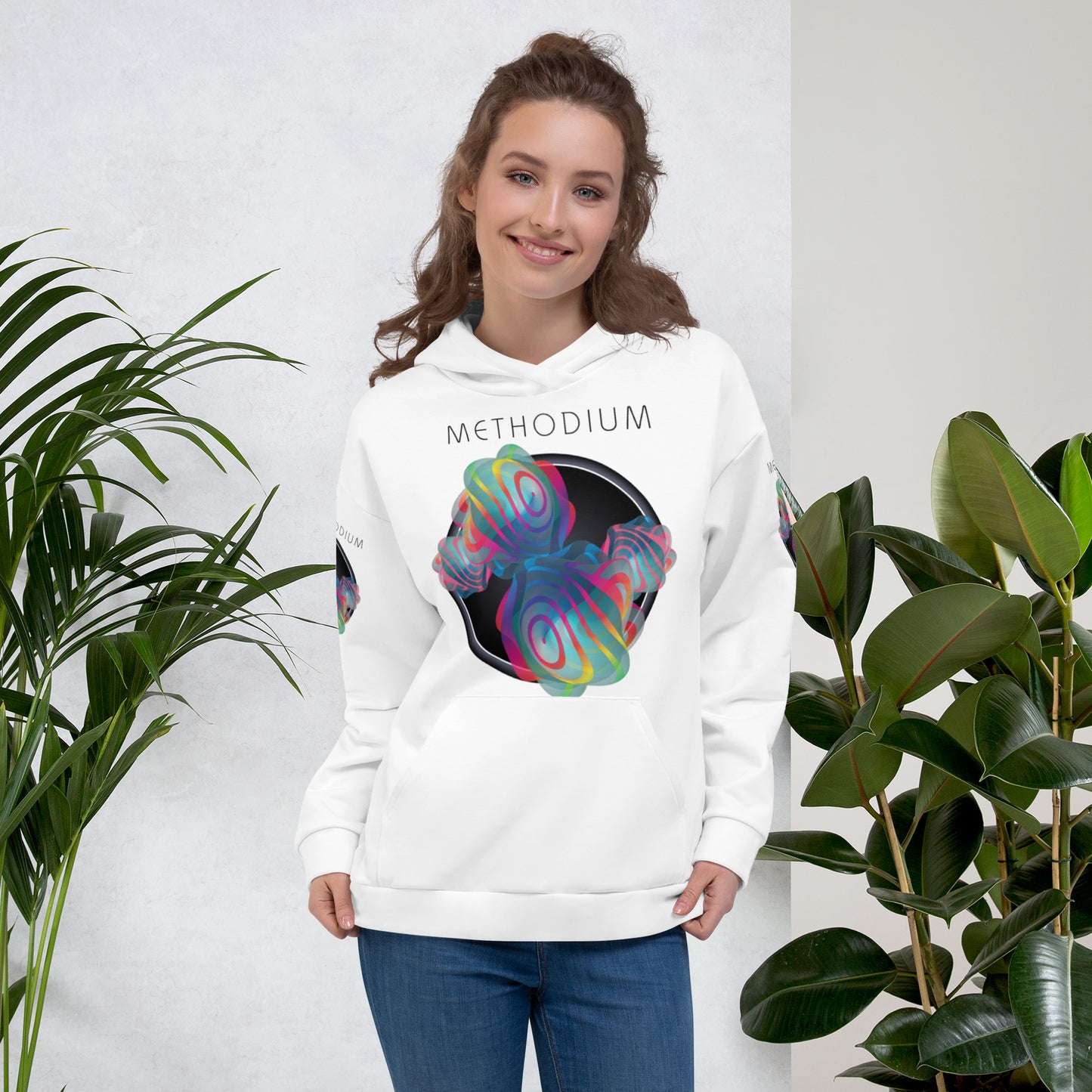 Unisex Hoodie Kukloso Circulosity No 3145 Methodium - Free Shipping
