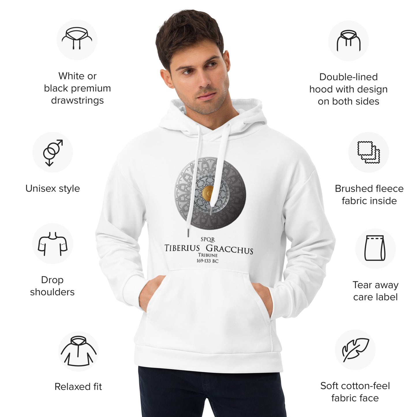 Unisex Hoodie Kukloso Circumplexical No 3541 - Free Shipping