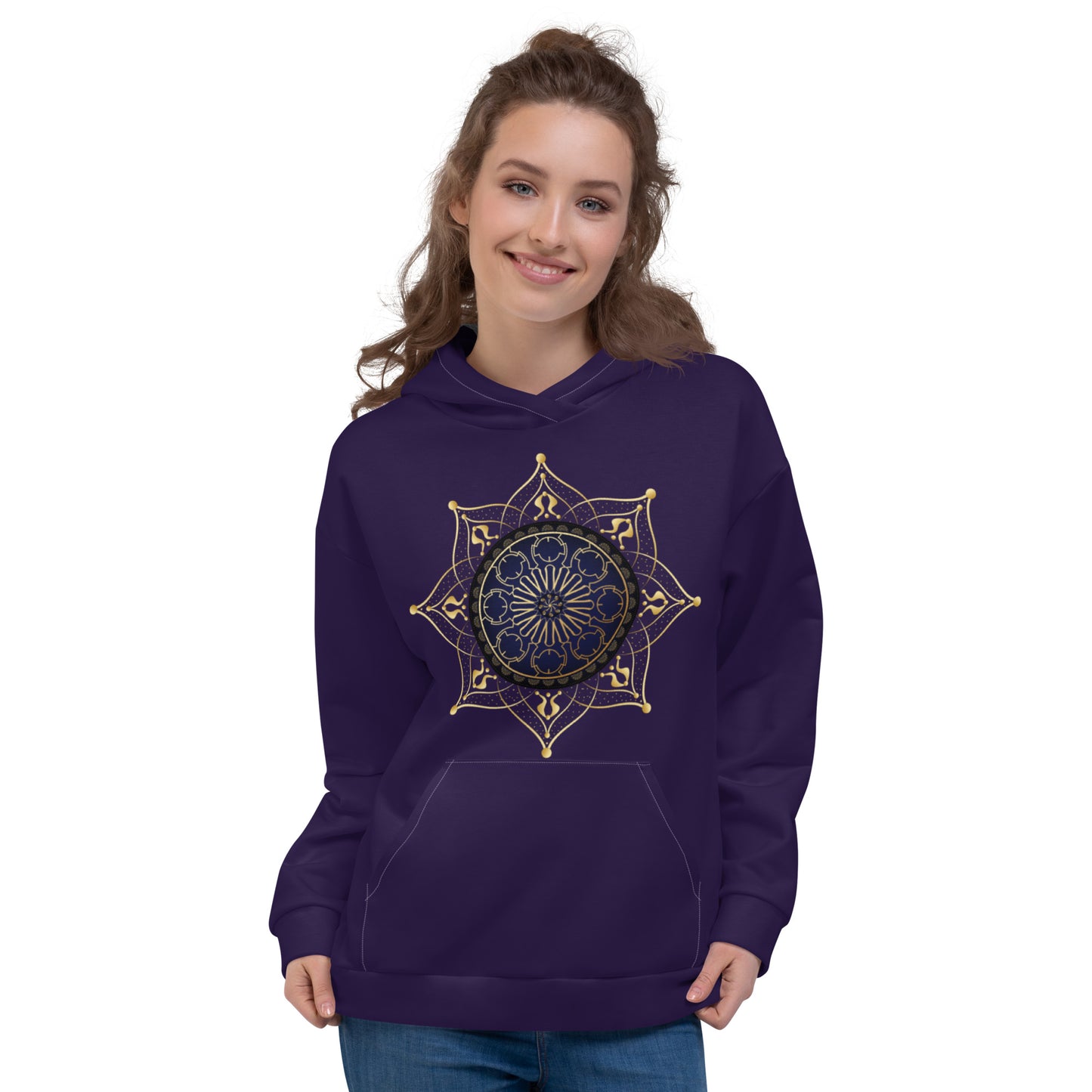 Unisex Hoodie Kukloso Circumplexical No 4017 - Free Shipping