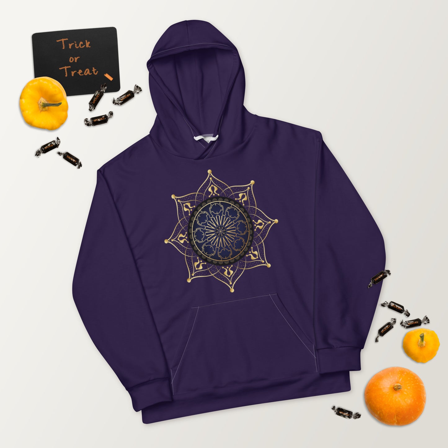 Unisex Hoodie Kukloso Circumplexical No 4017 - Free Shipping