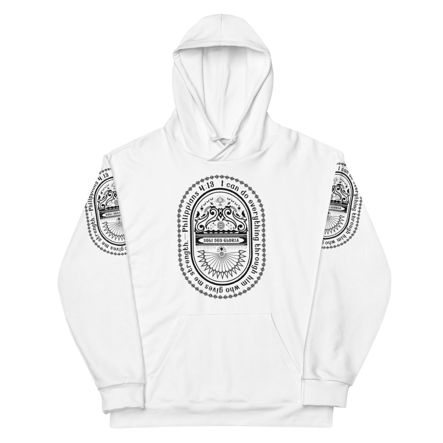 Unisex Hoodie Kukloso Phillipians 4:13 - Free Shipping - Free Shipping