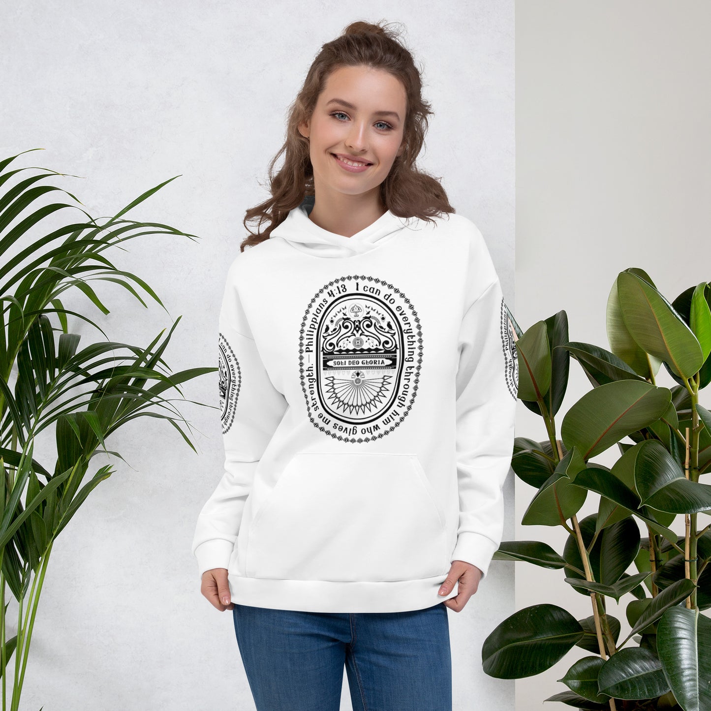 Unisex Hoodie Kukloso Phillipians 4:13 - Free Shipping - Free Shipping