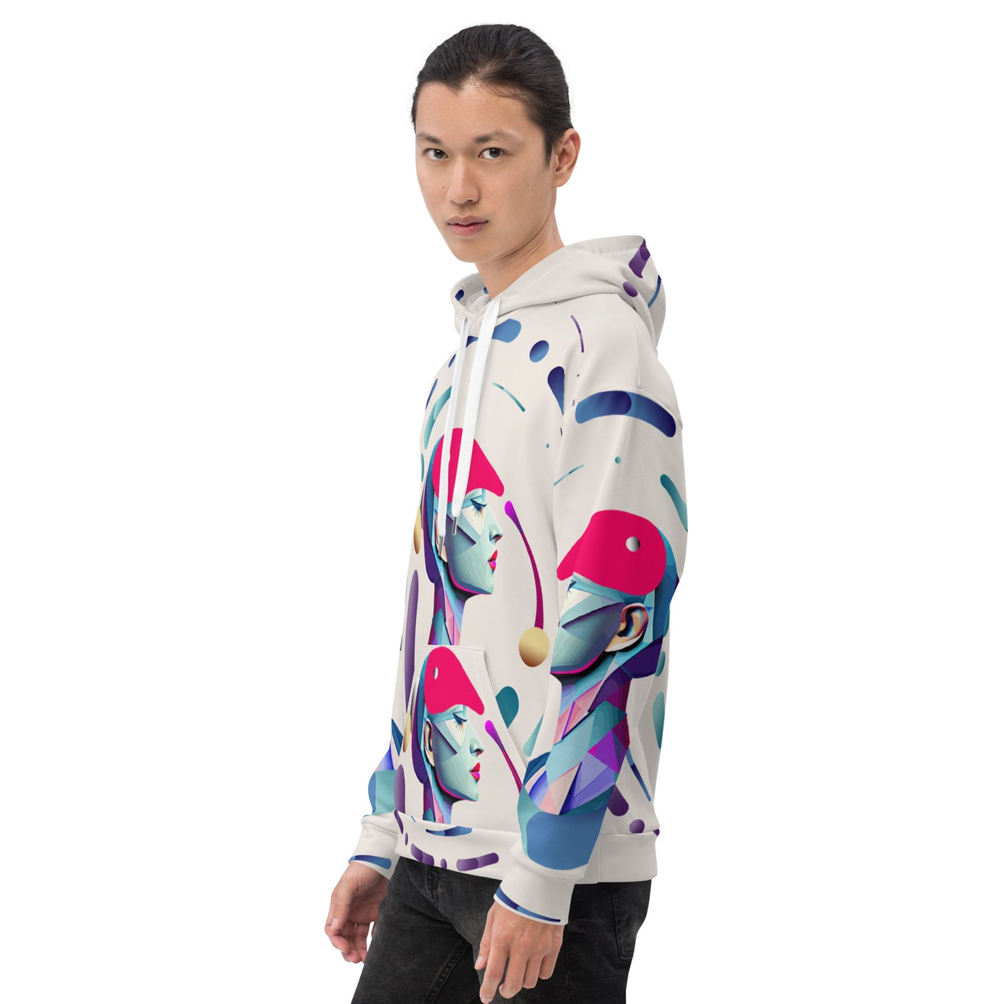 Unisex Hoodie Kukloso Abstracticon No 21 - Free Shipping