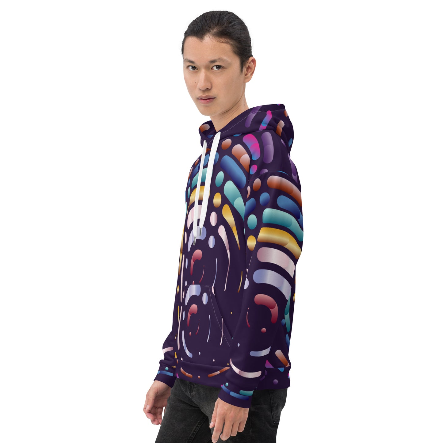 Unisex Hoodie Kukloso Abstracticon No 18 - Free Shipping