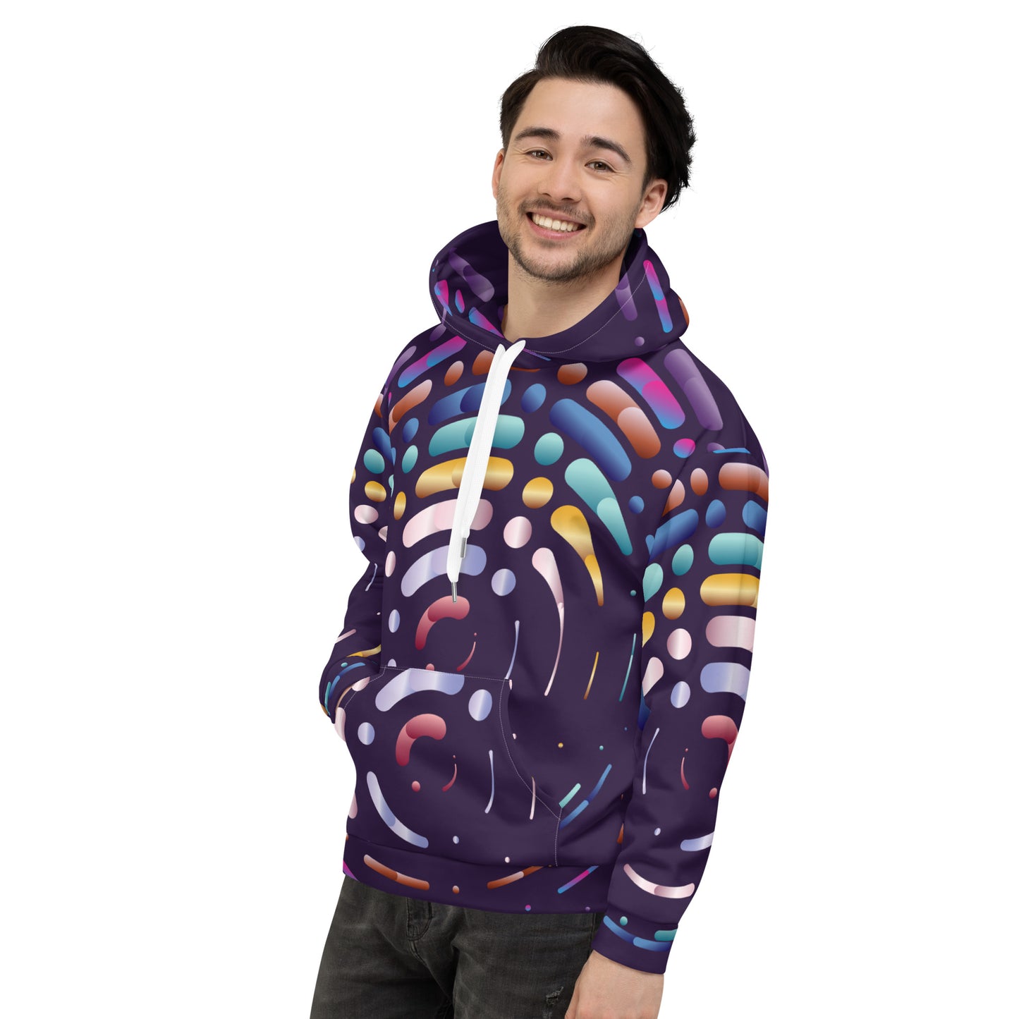 Unisex Hoodie Kukloso Abstracticon No 18 - Free Shipping