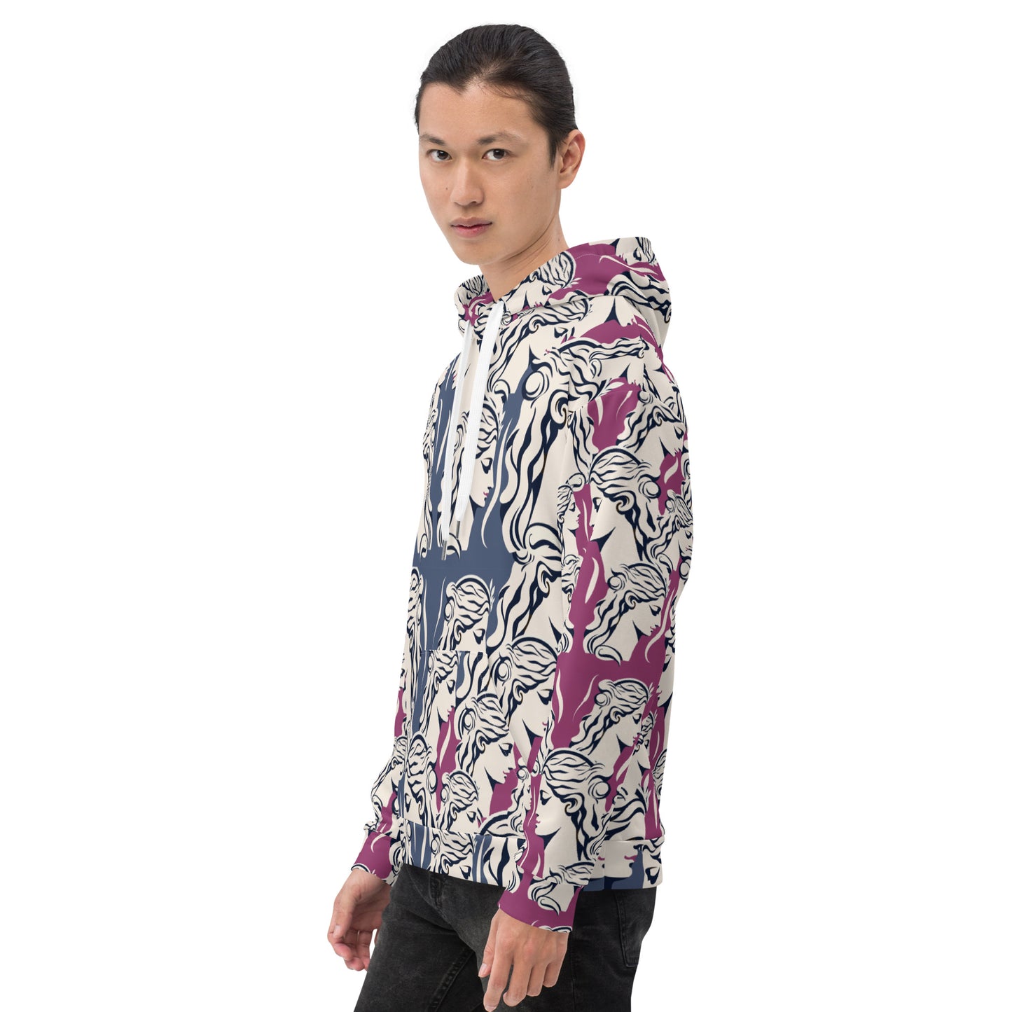 Unisex Hoodie Kukloso Greek Woman No 3 - Free Shipping