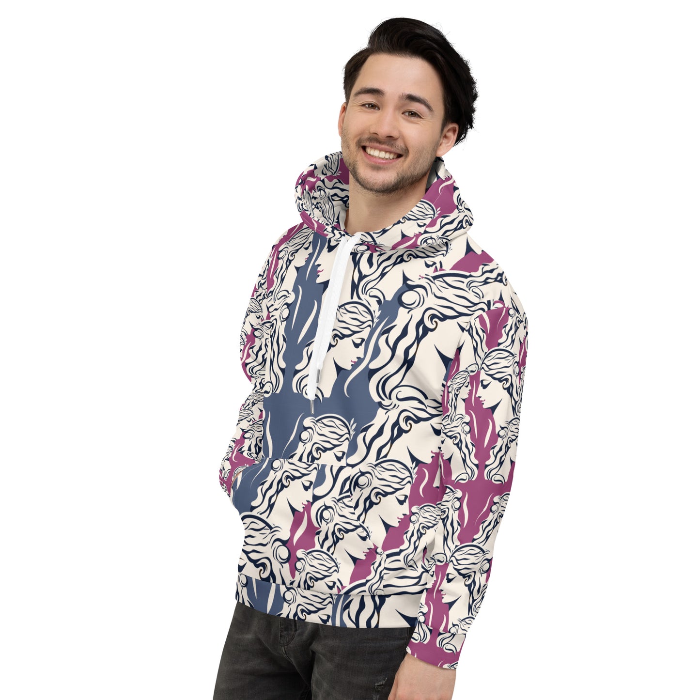Unisex Hoodie Kukloso Greek Woman No 3 - Free Shipping
