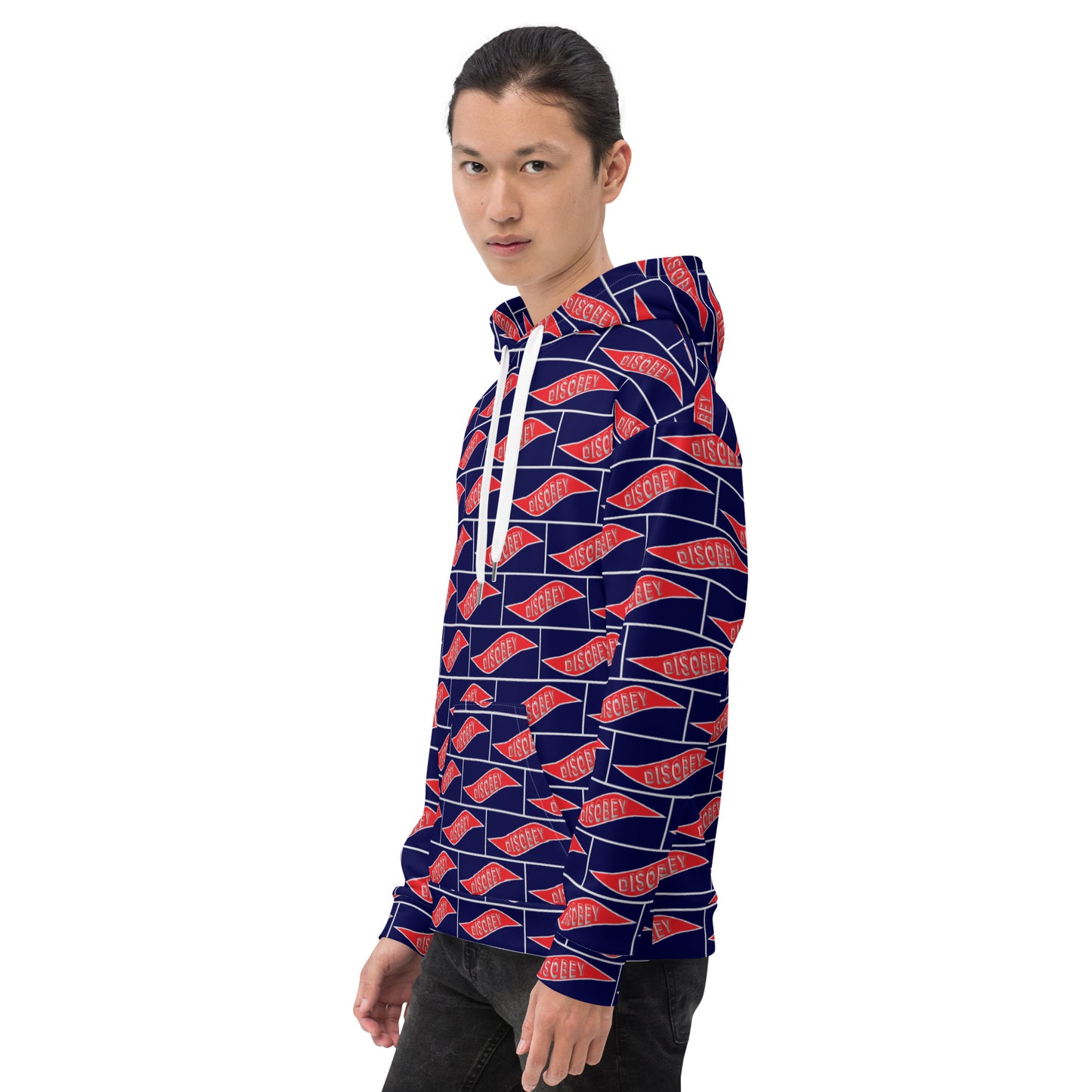 Unisex Hoodie Kukloso Disobey No 8 - Free Shipping