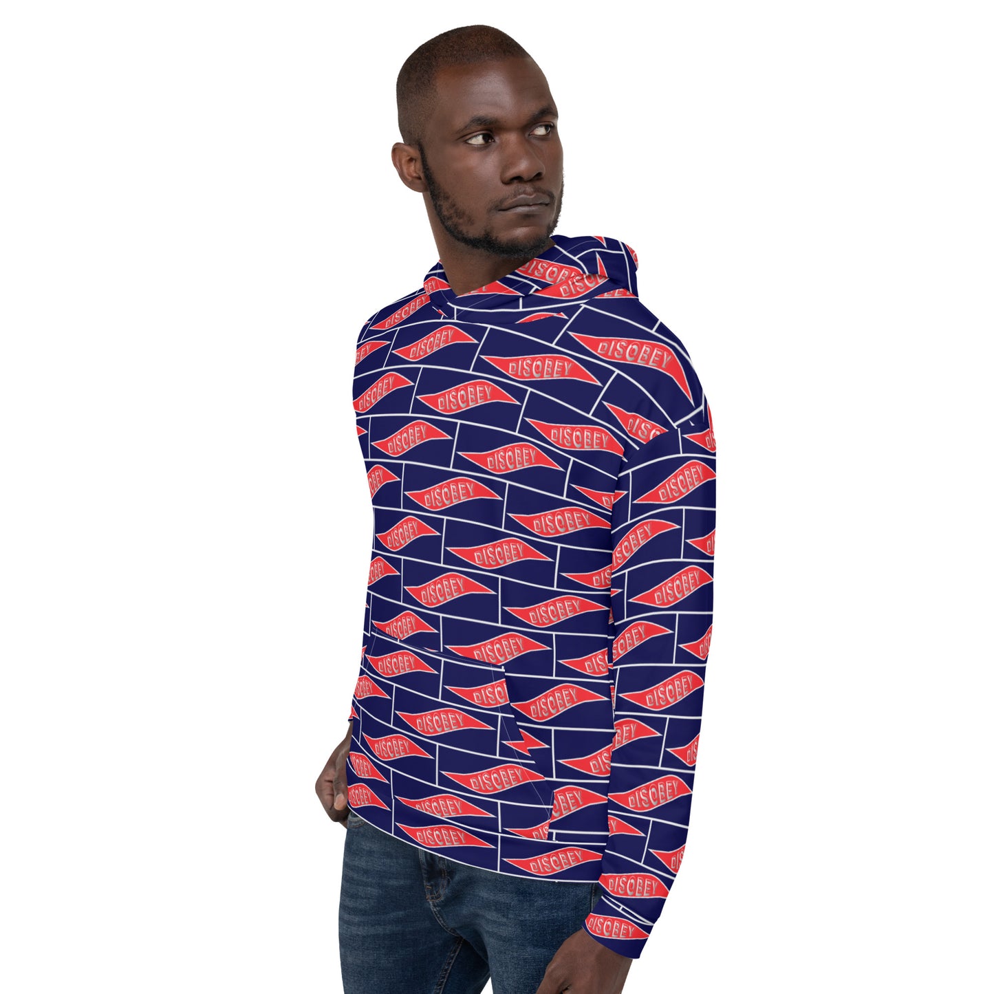 Unisex Hoodie Kukloso Disobey No 8 - Free Shipping