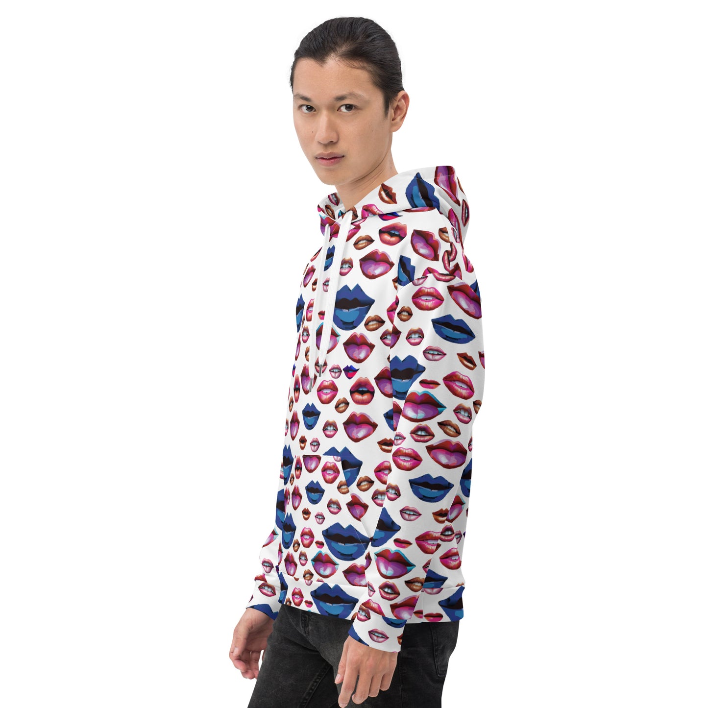 Unisex Hoodie Kukloso Cubist Space Kisser No 7 - Free Shipping