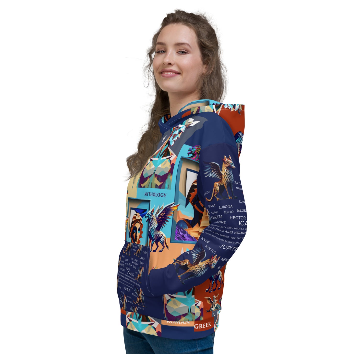 Unisex Hoodie Kukloso Ancient Mythology No 2- Free Shipping