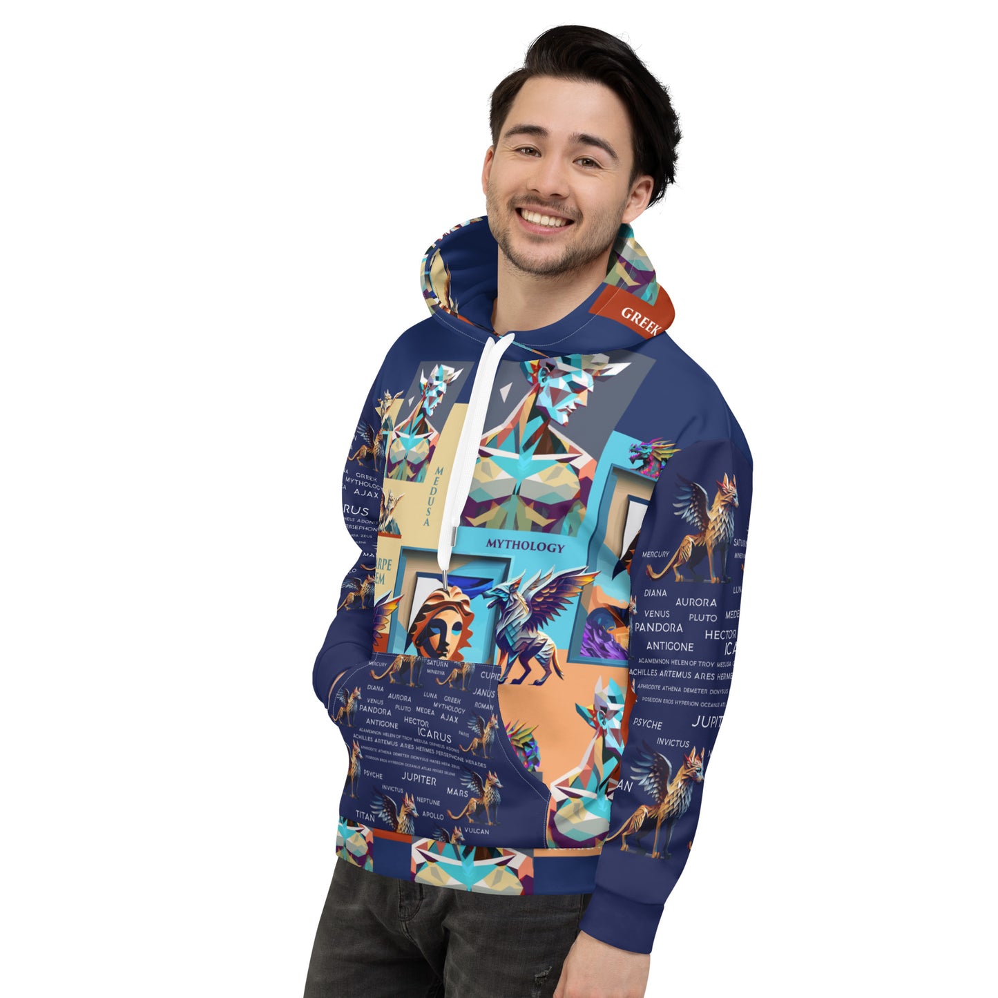 Unisex Hoodie Kukloso Ancient Mythology No 2- Free Shipping
