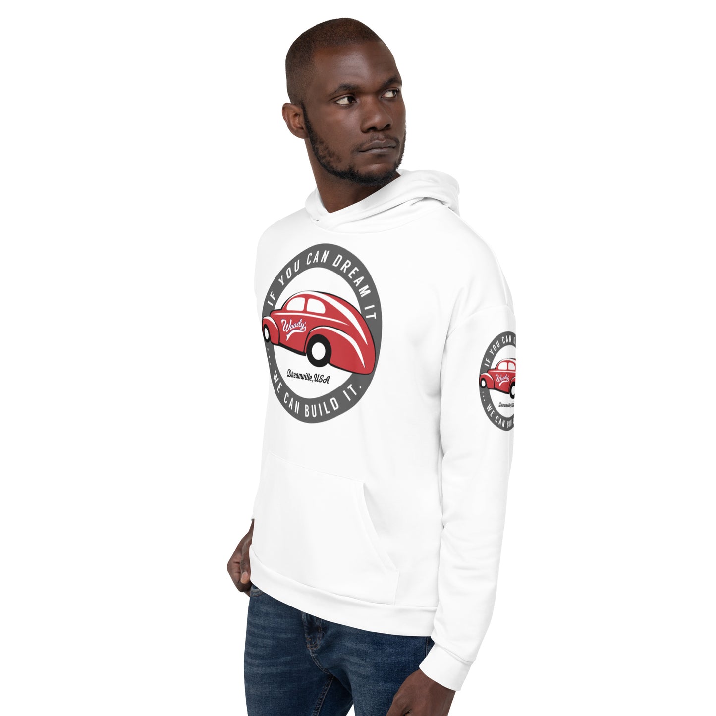 Unisex Hoodie Kukloso Woody's 'If You Can Dream It' - Free Shipping