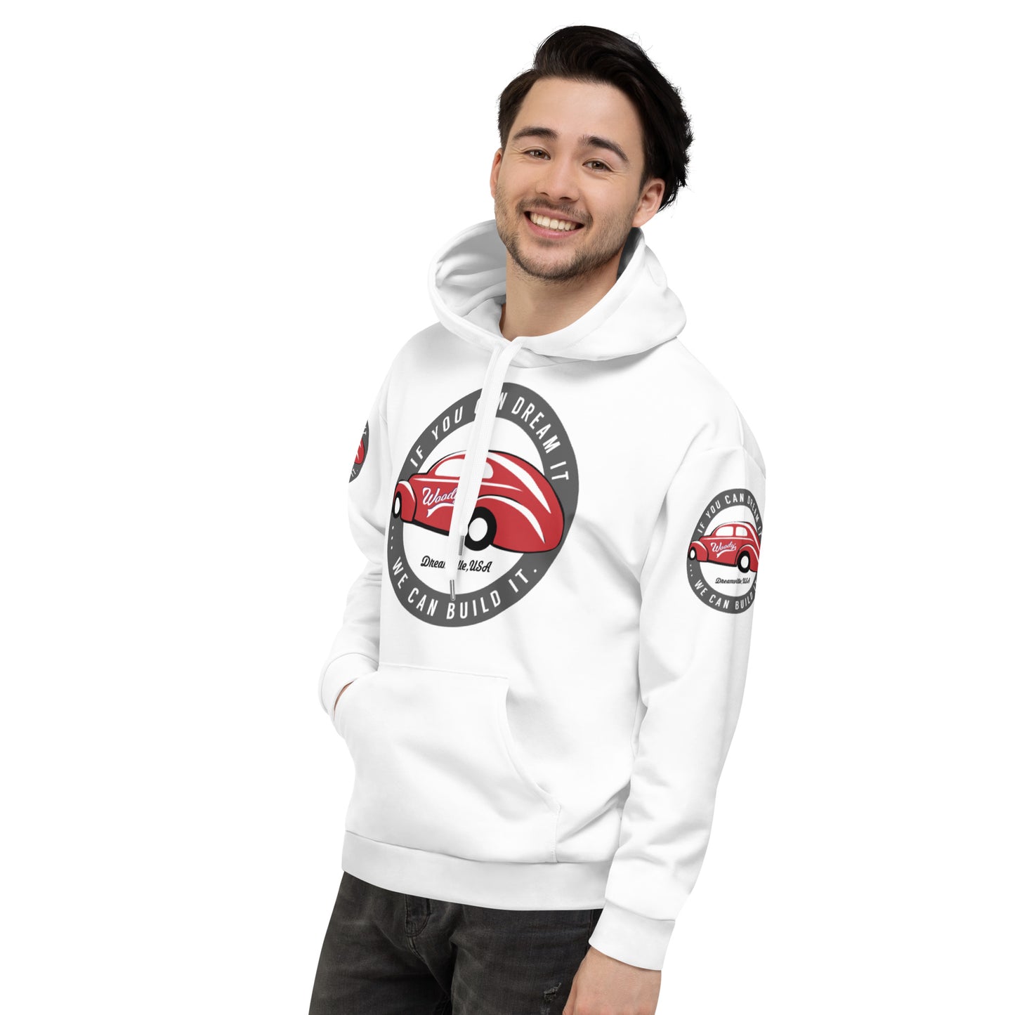Unisex Hoodie Kukloso Woody's 'If You Can Dream It' - Free Shipping
