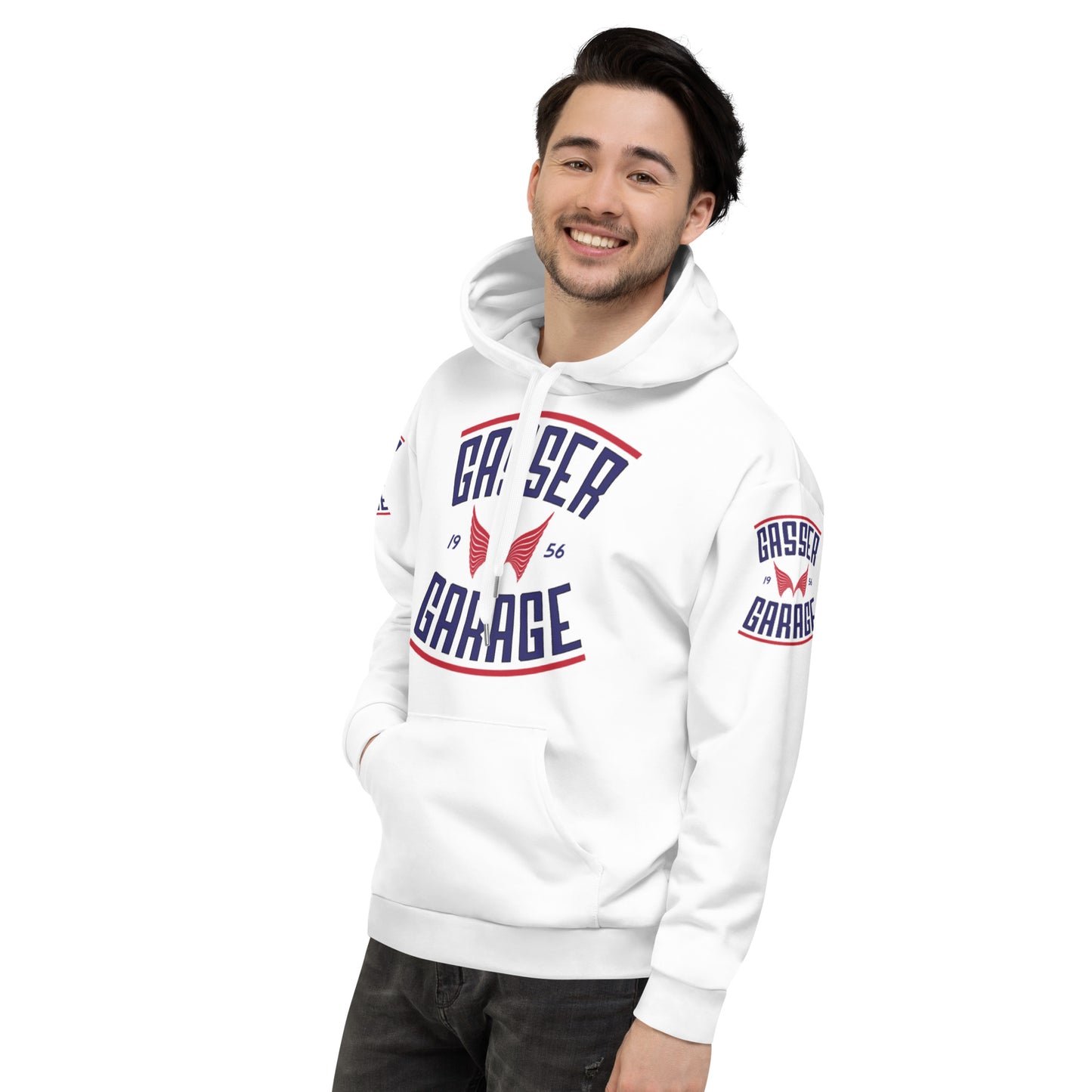 Unisex Hoodie Kukloso Gasser Garage 1956 - Free Shipping