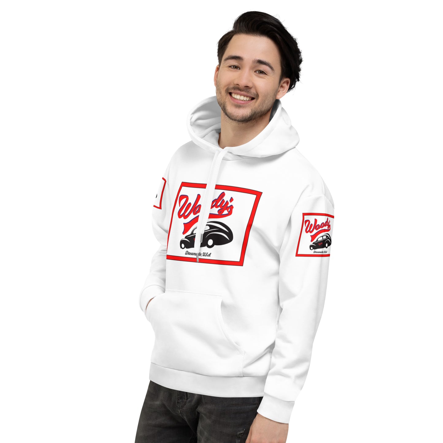 Unisex Hoodie Kukloso Woody's Dreamville,USA - Free Shipping