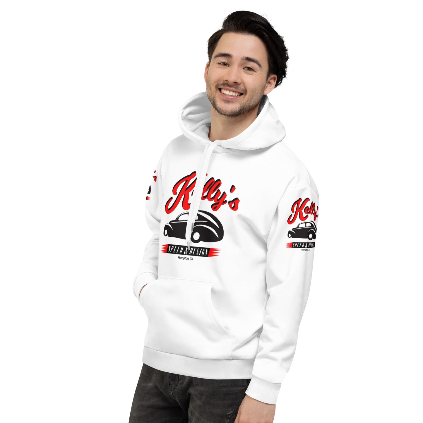 Unisex Hoodie ukloso Kelly's Speed & Design - Free Shipping
