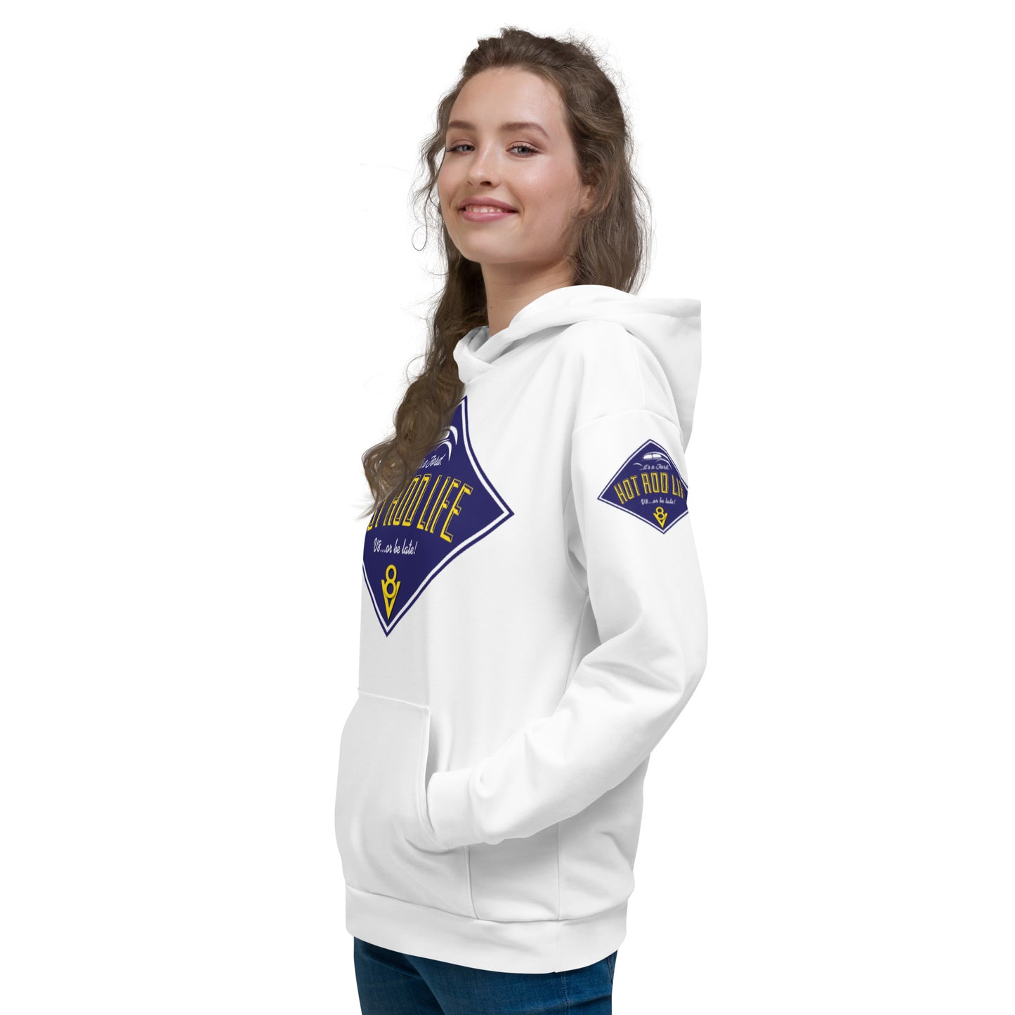 Unisex Hoodie Kukloso Hot Rod Life - Free Shipping