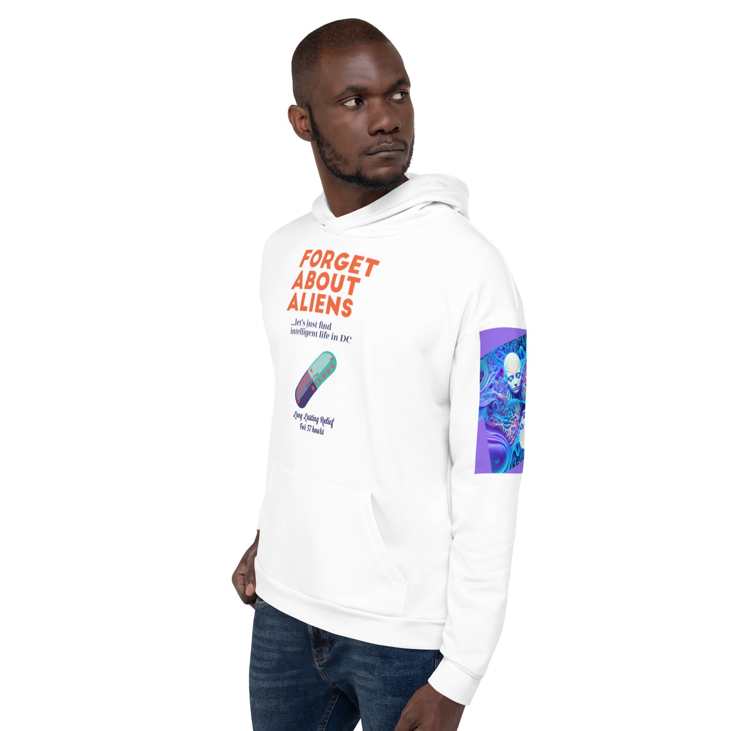 Unisex Hoodie Kukloso Intelligent Life in DC...? - Free Shipping