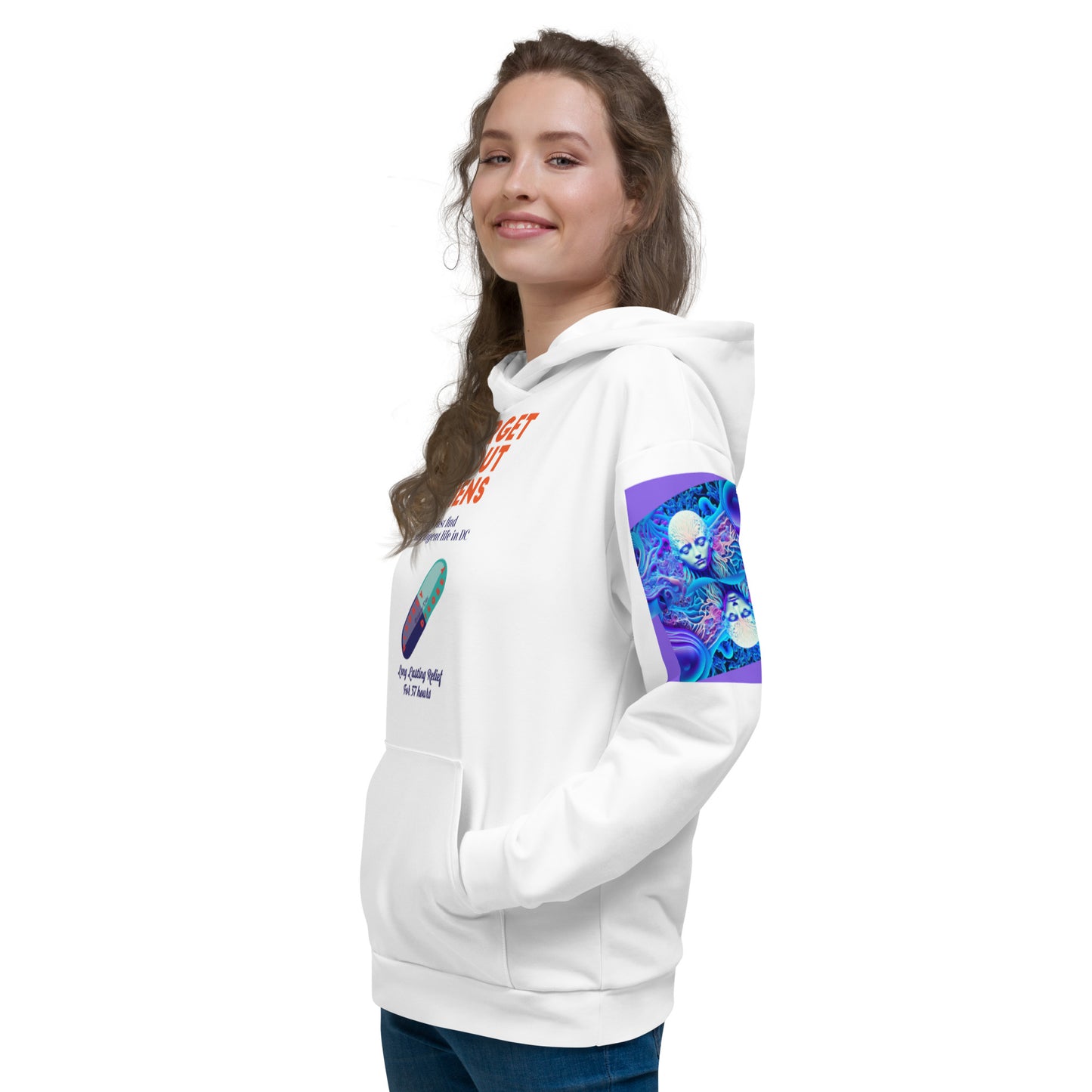 Unisex Hoodie Kukloso Intelligent Life in DC...? - Free Shipping