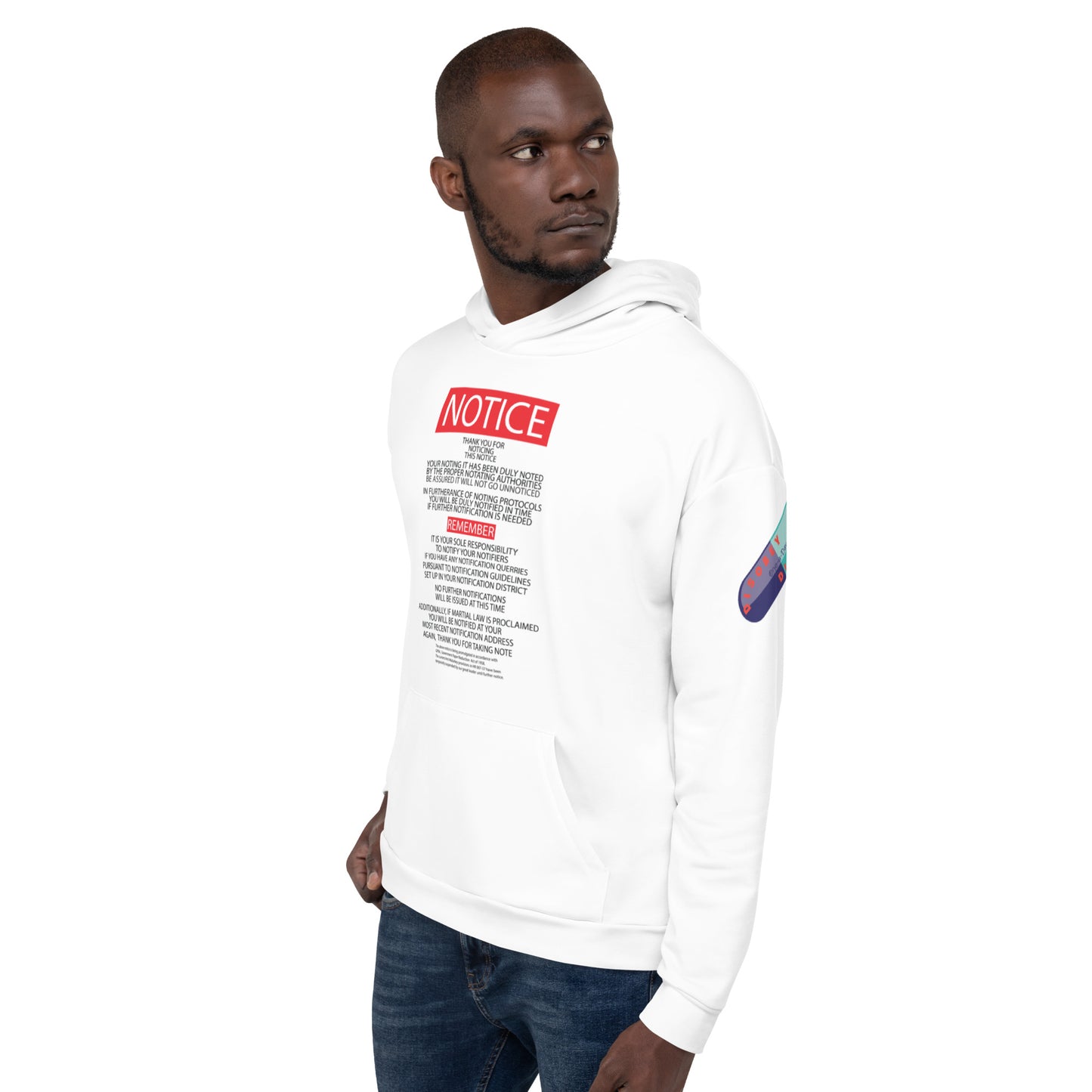 Unisex Hoodie Kukloso Noto Bene 'Take Note'- Free Shipping