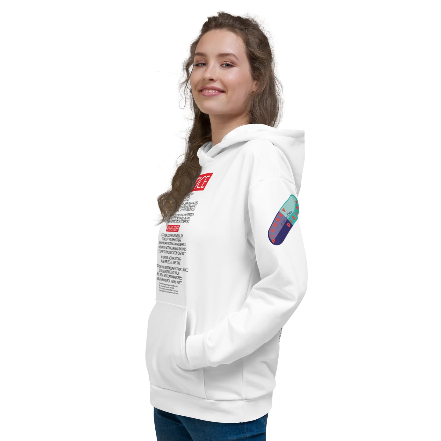 Unisex Hoodie Kukloso Noto Bene 'Take Note'- Free Shipping