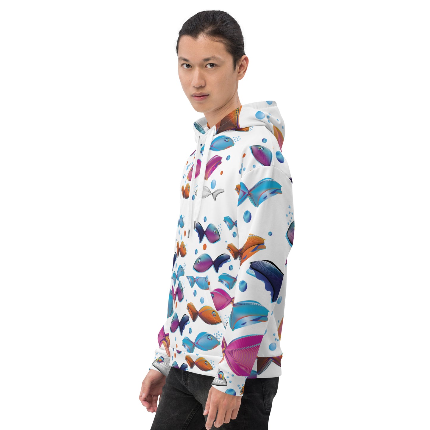 Unisex Hoodie Kukloso MD Eight Fishes - Free Shipping