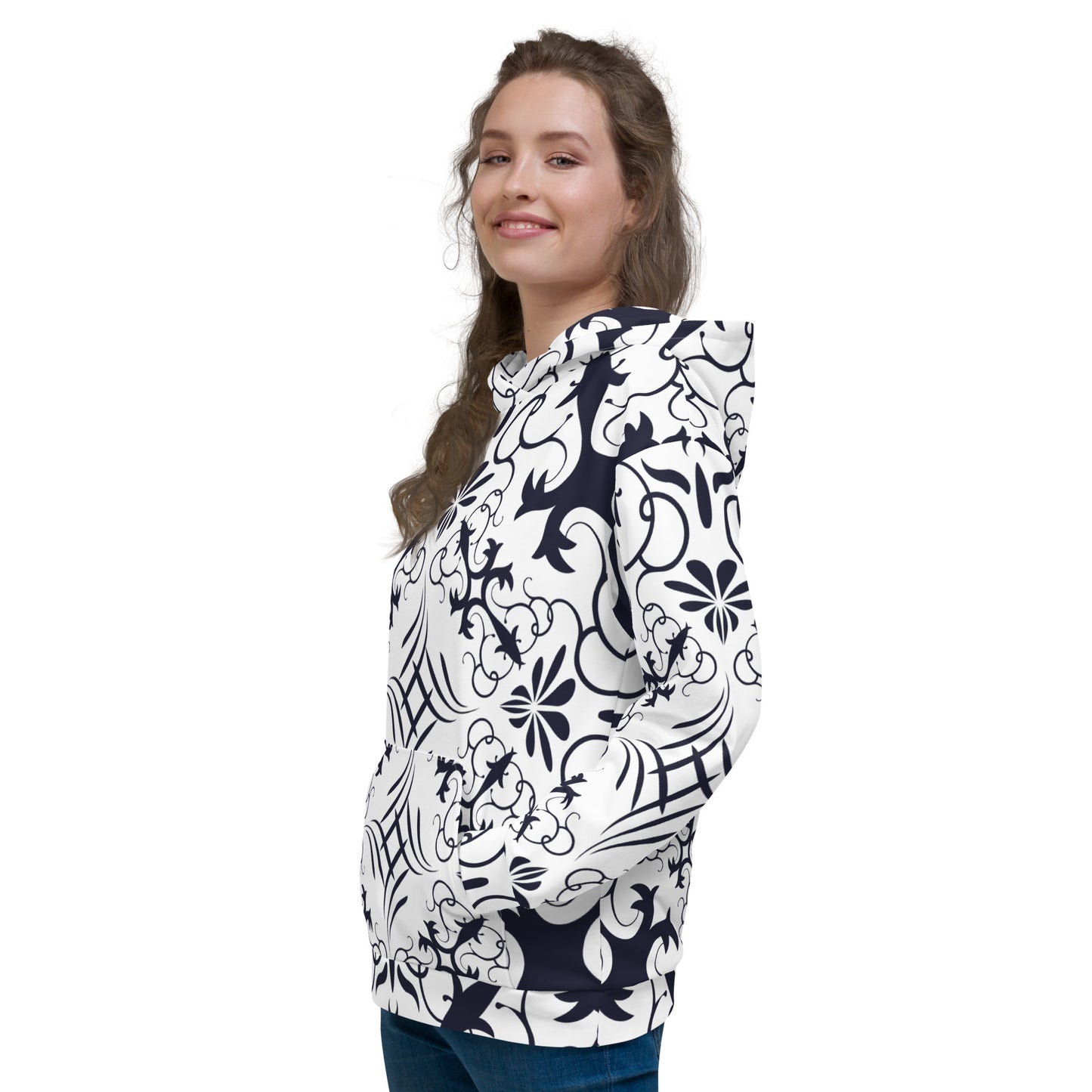Unisex Hoodie Kukloso MD No 45 Navy - Free Shipping