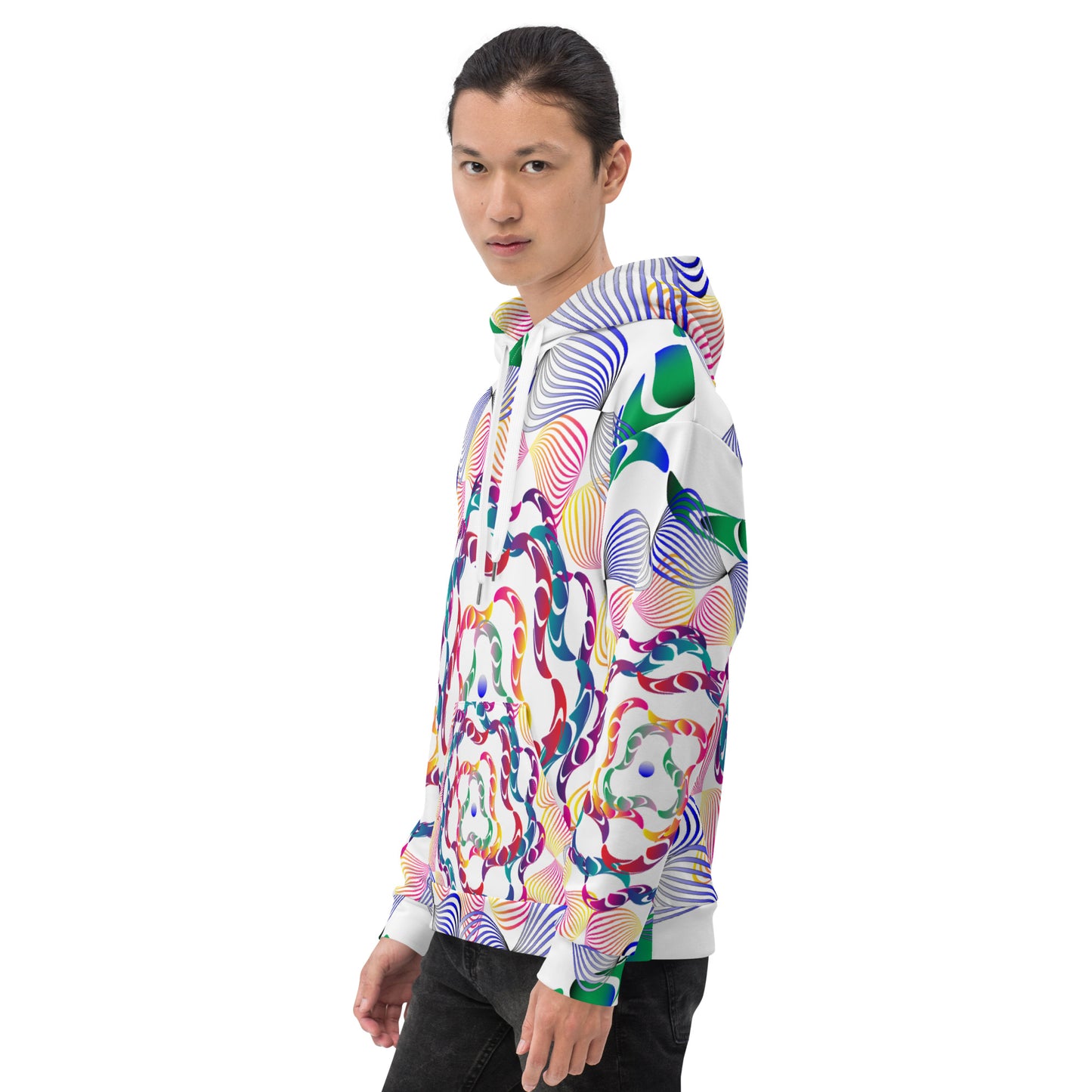 Unisex Hoodie Kukloso Untitled No 1702 - Free Shipping - Free Shipping