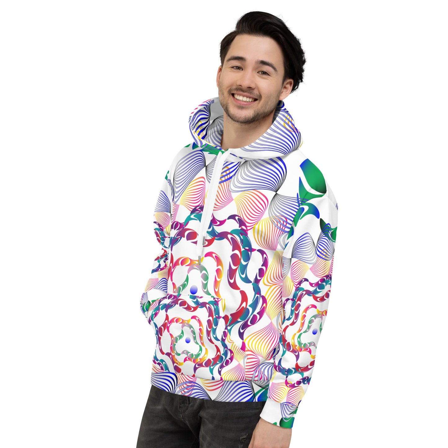 Unisex Hoodie Kukloso Untitled No 1702 - Free Shipping - Free Shipping