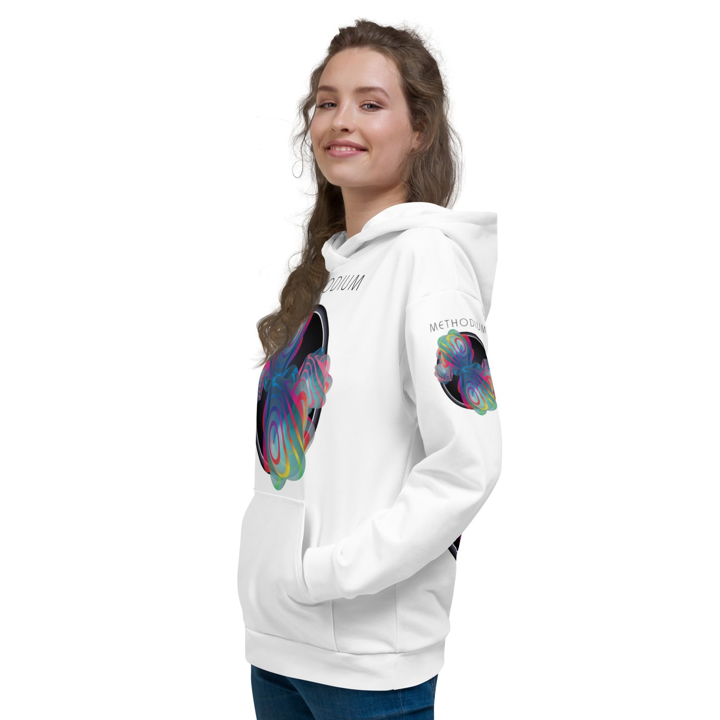 Unisex Hoodie Kukloso Circulosity No 3145 Methodium - Free Shipping