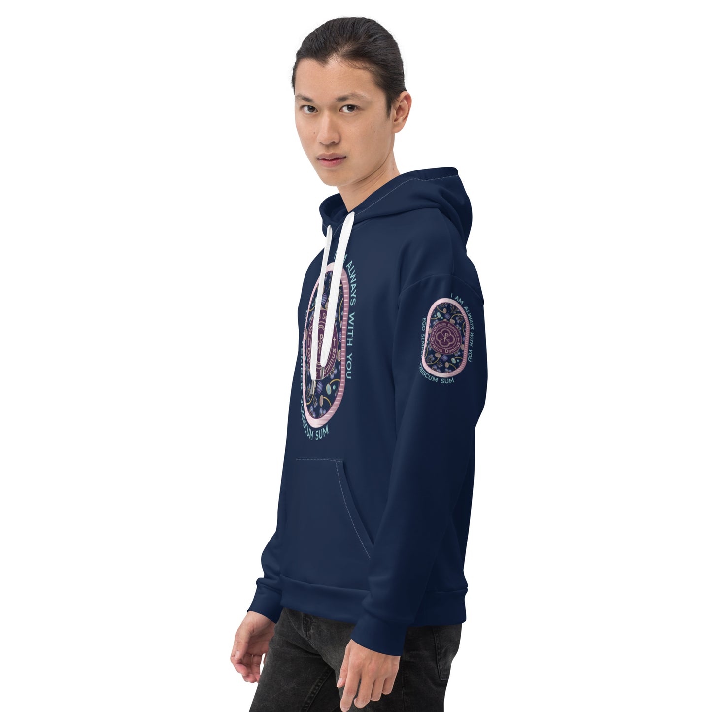 Unisex Hoodie Kukloso Christus Dominus Navy - Free Shipping