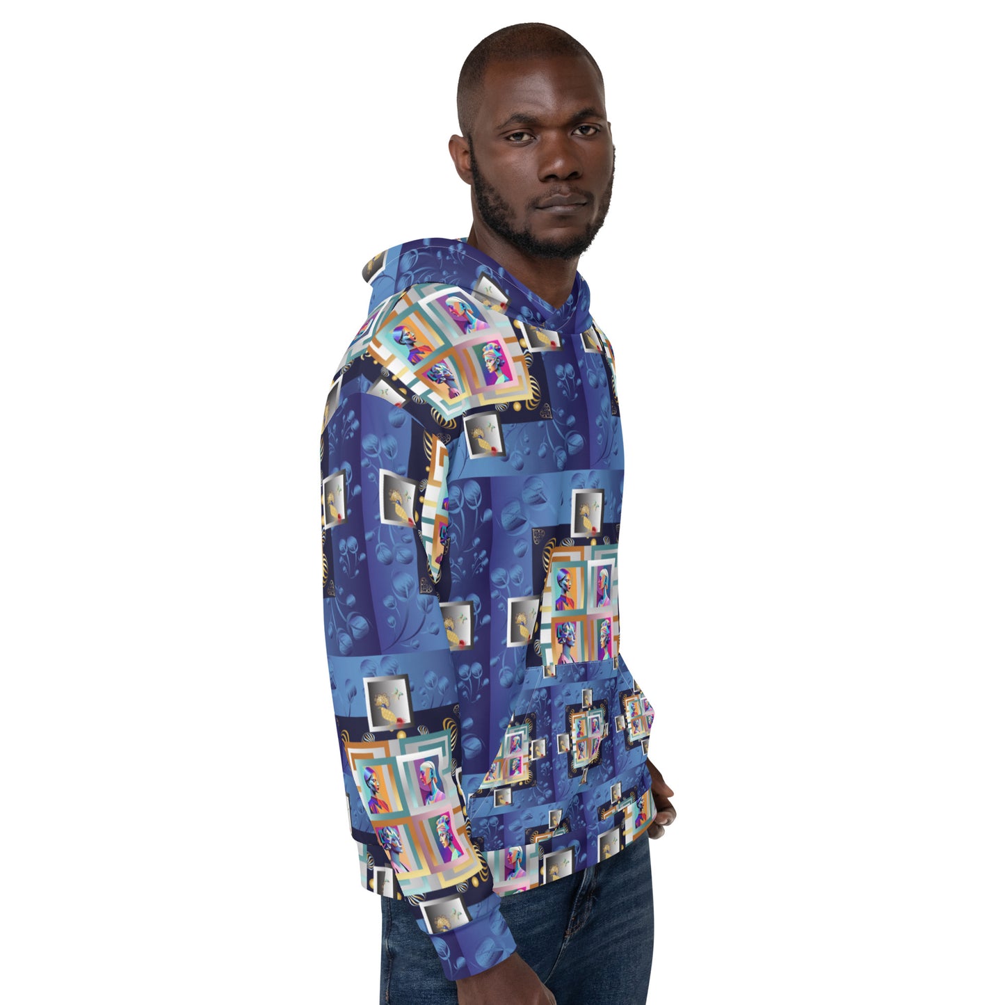 Unisex Hoodie Kukloso Four Ladies Collage - Free Shipping