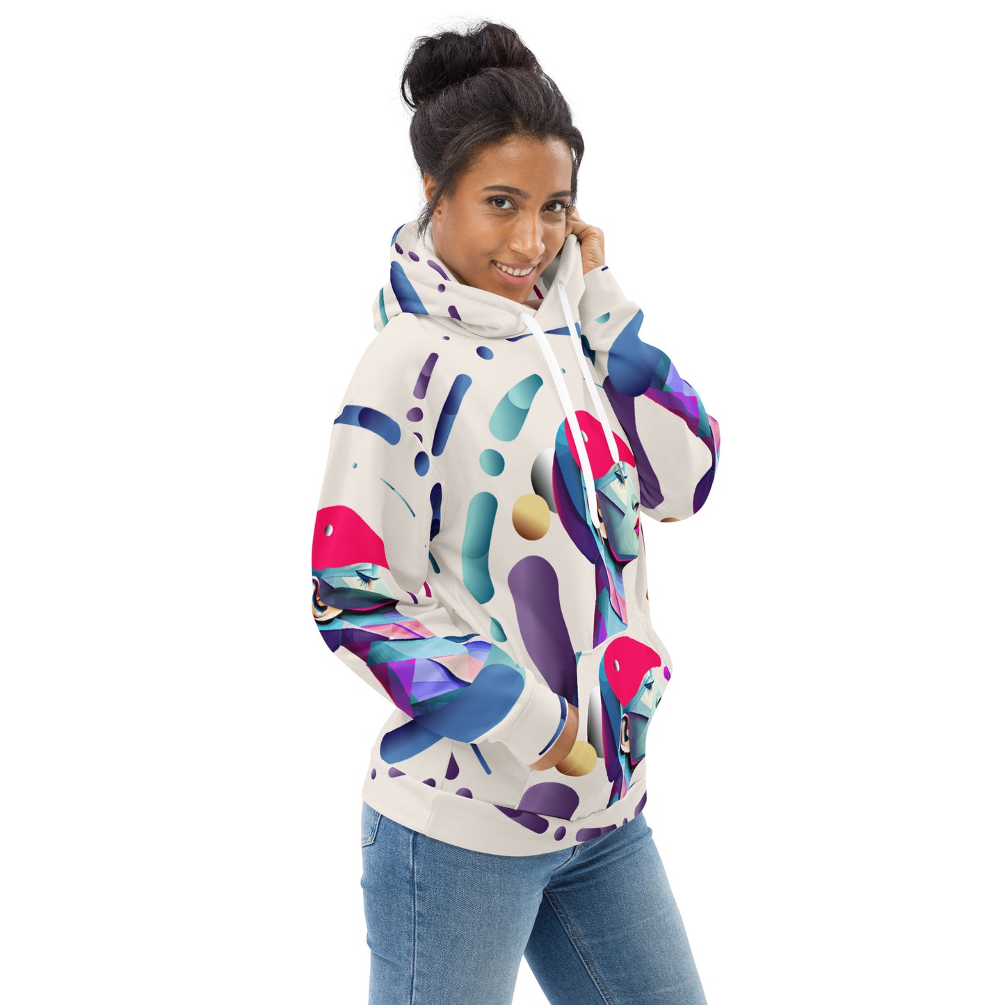 Unisex Hoodie Kukloso Abstracticon No 21 - Free Shipping