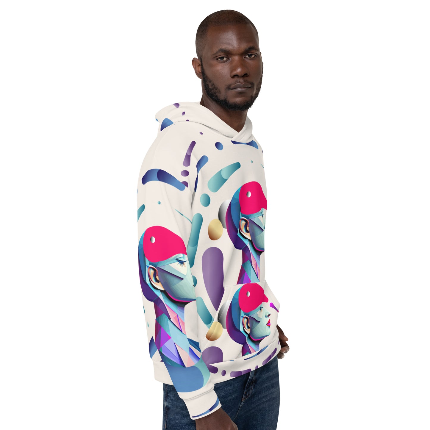 Unisex Hoodie Kukloso Abstracticon No 21 - Free Shipping