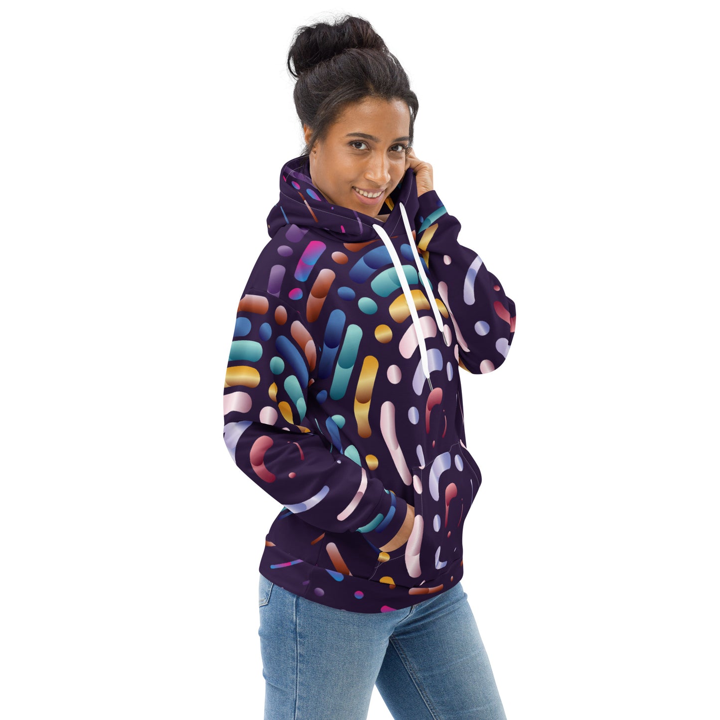 Unisex Hoodie Kukloso Abstracticon No 18 - Free Shipping