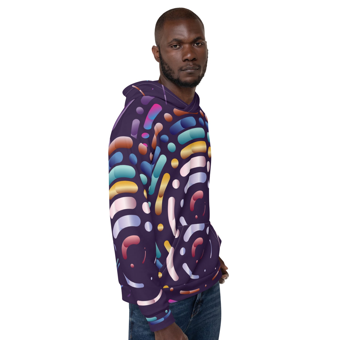 Unisex Hoodie Kukloso Abstracticon No 18 - Free Shipping
